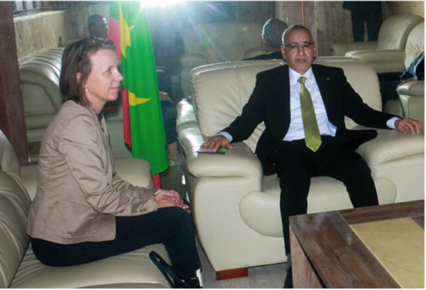 Le ministre de l’Intérieur et de la Décentralisation rencontre l’ambassadrice d’Allemagne
