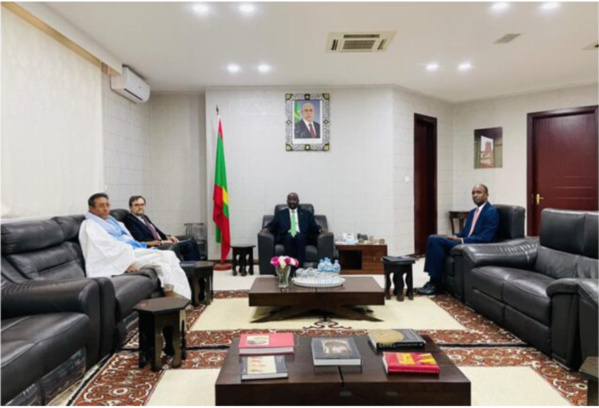 Le ministre des Affaires étrangères reçoit l’envoyé spécial de Finlande pour le Sahel