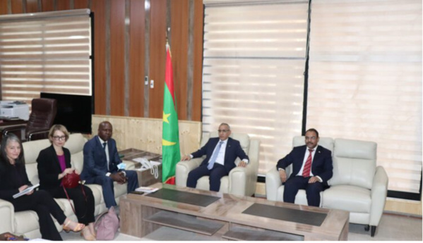 Le ministre de l’Intérieur reçoit une délégation onusienne Le ministre de l’Intérieur reçoit une délégation onusienne