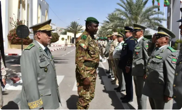 Le chef d’état-major de l’armée malienne en visite de travail en Mauritanie Le chef d’état-major de l’armée malienne en visite de travail en Mauritanie