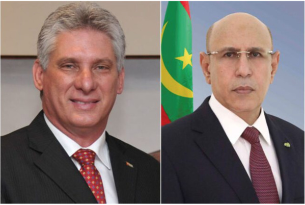 Le Président de la République félicite son homologue cubain Le Président de la République félicite son homologue cubain