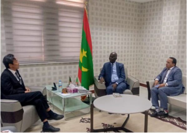 Le ministre des Affaires économiques reçoit l’ambassadeur du Japon