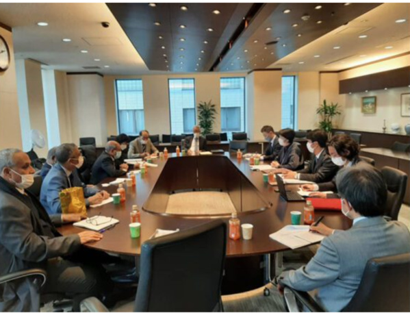 Signature à Tokyo d’un accord entre la Mauritanie et la société “Japon Toni” Signature à Tokyo d’un accord entre la Mauritanie et la société “Japon Toni”