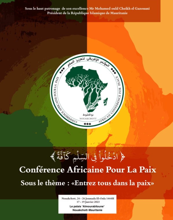 Nouakchott se prépare pour  la 3eme édition de la conférence africaine pour la paix (CAP)