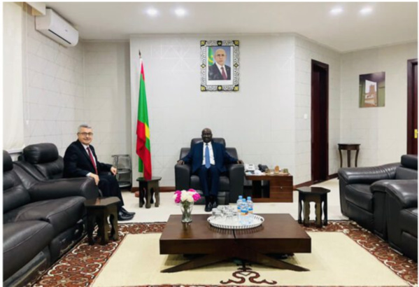 Le ministre des Affaires étrangères s’entretient avec l’ambassadeur turc Le ministre des Affaires étrangères s’entretient avec l’ambassadeur turc