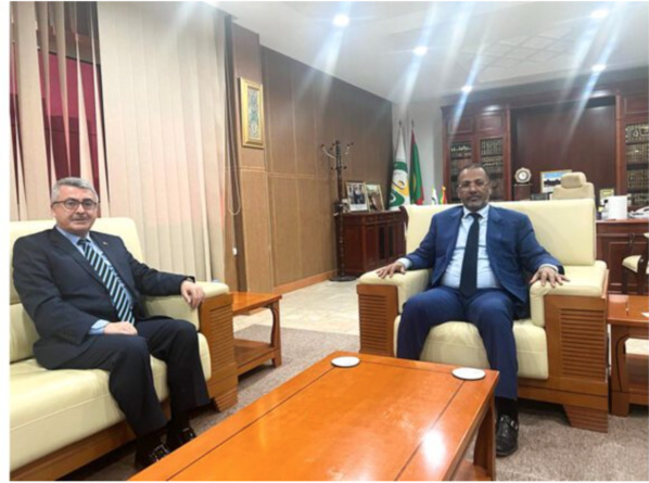 Le président du patronat reçoit l’ambassadeur turc en Mauritanie Le président du patronat reçoit l’ambassadeur turc en Mauritanie