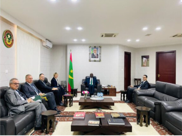 Le ministre des Affaires étrangères reçoit l’ambassadrice du Royaume de Belgique Le ministre des Affaires étrangères reçoit l’ambassadrice du Royaume de Belgique