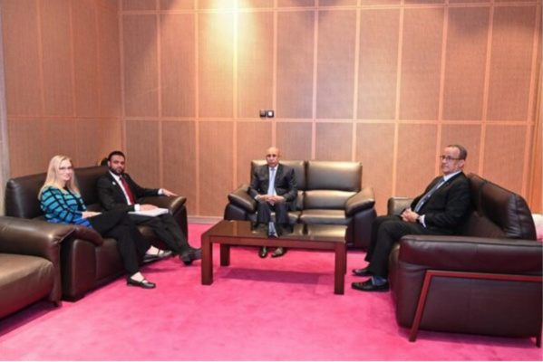 Le Président de la République reçoit l’ambassadeur américain de bonne volonté en charge des libertés religieuses Le Président de la République reçoit l’ambassadeur américain de bonne volonté en charge des libertés religieuses