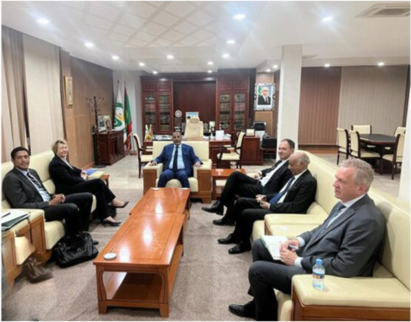 Le président de l’UNPM reçoit l’ambassadrice du Royaume de Belgique Le président de l’UNPM reçoit l’ambassadrice du Royaume de Belgique