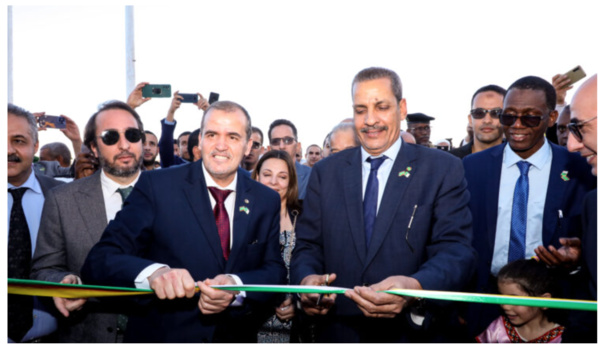 Le ministre du Commerce et son homologue algérien supervisent l’ouverture d’une exposition de produits algériens à Nouakchott