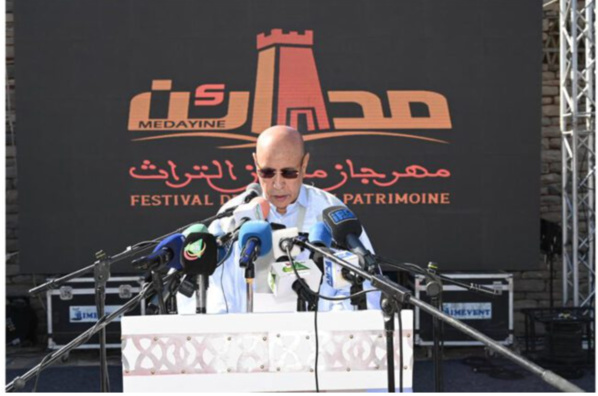 Le Président de la République à l’ouverture du Festival de Tichit: «Les efforts demeureront vains tant que ne seront pas bannis les comportements surannés»