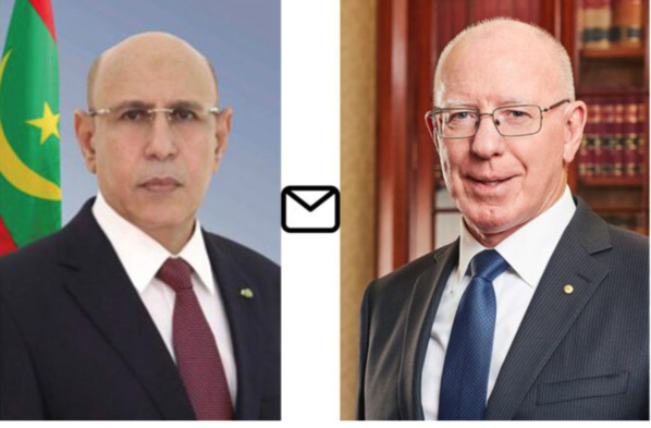 Le Président de la République félicite le gouverneur général d’Australie