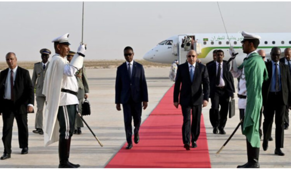 Le Président de la République regagne Nouakchott en provenance de Dakar