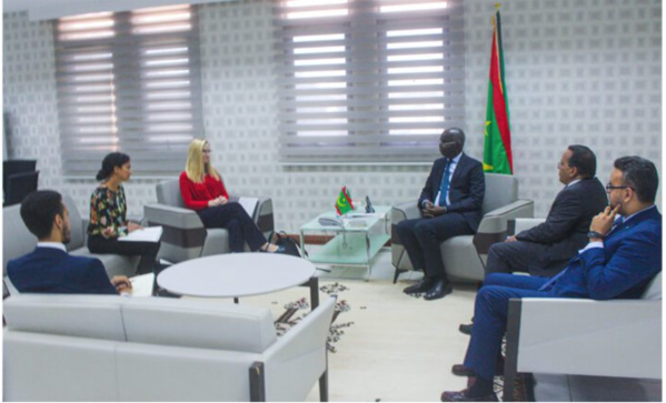 Discussions sur le renforcement de la coopération économique entre la Mauritanie et les Etats-Unis Discussions sur le renforcement de la coopération économique entre la Mauritanie et les Etats-Unis