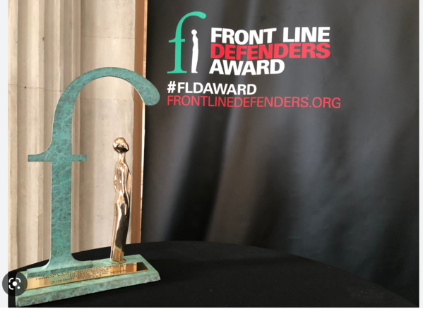 Un mauritanien distingué du prix annuel Rights Defender Awards