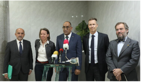 Ministre des Finances : L’Union européenne est un partenaire essentiel de la Mauritanie dans divers domaines Ministre des Finances : L’Union européenne est un partenaire essentiel de la Mauritanie dans divers domaines