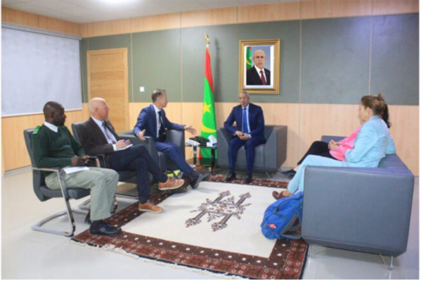 Le ministre de la Défense s’entretient avec une délégation de l’Union européenne Le ministre de la Défense s’entretient avec une délégation de l’Union européenne