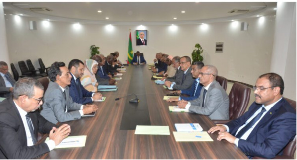 Le Premier ministre préside une réunion sur le développement du Hodh Charghi et la préparation du prochain Conseil des ministres Le Premier ministre préside une réunion sur le développement du Hodh Charghi et la préparation du prochain Conseil des ministres