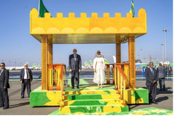 Arrivée du Président de la République à Addis-Ababa pour participer à la 36e session de la Conférence de l’UA Arrivée du Président de la République à Addis-Ababa pour participer à la 36e session de la Conférence de l’UA