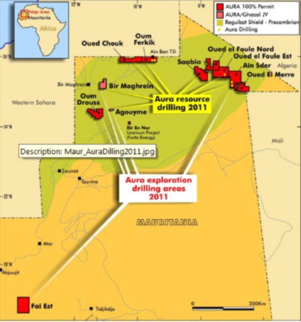 Les ressources mesurées et indiquées du projet d’uranium Tiris augmentent de 52 % Les ressources mesurées et indiquées du projet d’uranium Tiris augmentent de 52 %