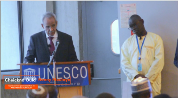 Vidéo : vendredi à l’Unesco, en présence de SEM Cheikhna Ould Nenni Ould Moulaye Zeine, cérémonie de lancement du FISO 2023 prévu à Nouakchott dans quelques jours