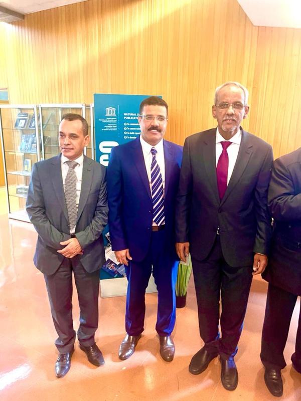 Vidéo : vendredi à l’Unesco, en présence de SEM Cheikhna Ould Nenni Ould Moulaye Zeine, cérémonie de lancement du FISO 2023 prévu à Nouakchott dans quelques jours