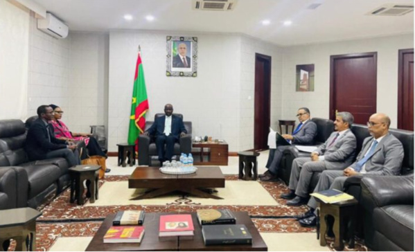 Le ministre des Affaires étrangères reçoit la représentante de la Croix Rouge Internationale Le ministre des Affaires étrangères reçoit la représentante de la Croix Rouge Internationale