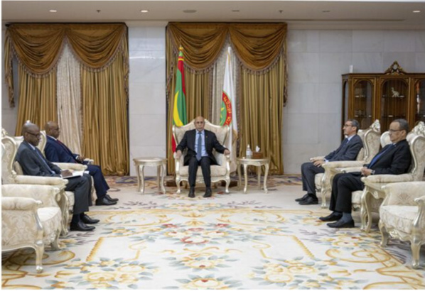 Le Président de la République reçoit en audience le directeur exécutif du FMI pour le Groupe II Afrique