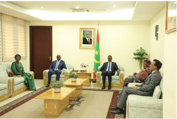 Le Premier ministre reçoit le représentant résident du PNUD Le Premier ministre reçoit le représentant résident du PNUD