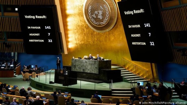 La Mauritanie vote en faveur du retrait russe de l’Ukraine