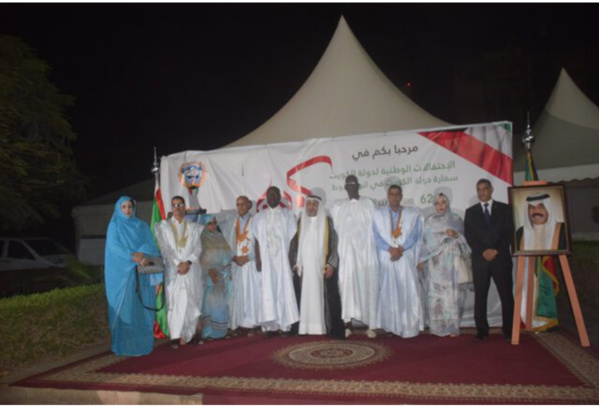 L’ambassadeur du Koweït à Nouakchott organise une cérémonie de réception à l’occasion de la fête nationale de son pays