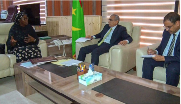 Le ministre de l’Intérieur reçoit la secrétaire général de l’OIPC Le ministre de l’Intérieur reçoit la secrétaire général de l’OIPC