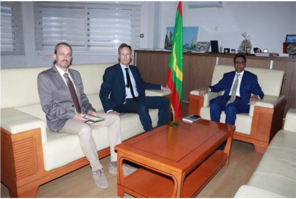 Le ministre du Pétrole reçoit le chef de la mission de l’Union européenne Le ministre du Pétrole reçoit le chef de la mission de l’Union européenne