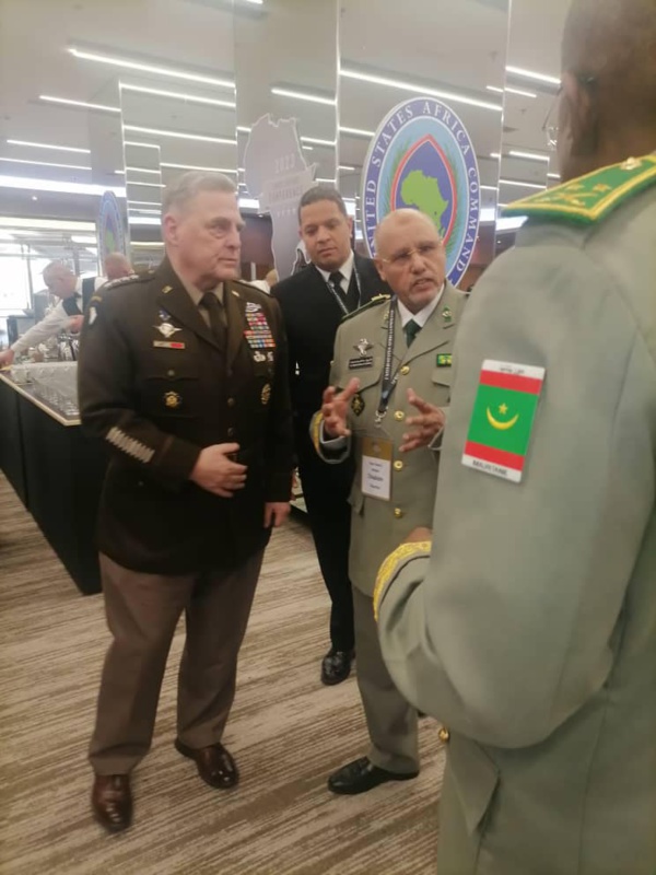 La Mauritanie participe à la conférence des chefs des armées d’Afrique et des Etats-Unis La Mauritanie participe à la conférence des chefs des armées d’Afrique et des Etats-Unis