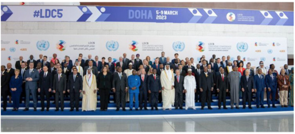 Le Président de la République participe à Doha à la 5e conférence des Nations unies sur les pays les moins avancés (PMA5) Le Président de la République participe à Doha à la 5e conférence des Nations unies sur les pays les moins avancés (PMA5)