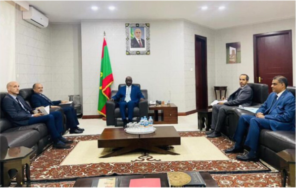 Le ministre des Affaires étrangères reçoit l’ambassadeur de France Le ministre des Affaires étrangères reçoit l’ambassadeur de France