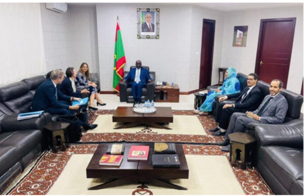 Le ministre des Affaires étrangères reçoit la vice-ministre allemande des Affaires étrangères