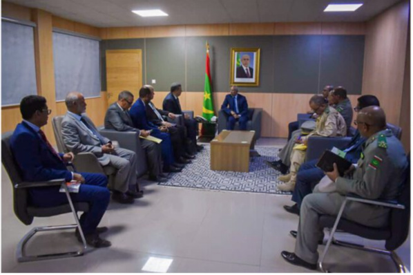 Le ministre de la Défense reçoit une délégation de l’académie arabe des sciences, des technologies et transport maritime Le ministre de la Défense reçoit une délégation de l’académie arabe des sciences, des technologies et transport maritime