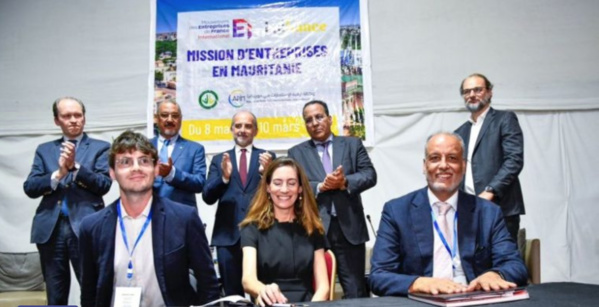 Pour lancer un incubateur de l’innovation en Mauritanie : MAURINVEST-MAURILOG scelle un accord de partenariat avec Bpifrance et Bond’innov Pour lancer un incubateur de l’innovation en Mauritanie : MAURINVEST-MAURILOG scelle un accord de partenariat avec Bpifrance et Bond’innov