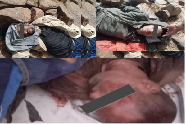 Photos des trois terroristes après leur mise hors d’état de nuire Photos des trois terroristes après leur mise hors d’état de nuire