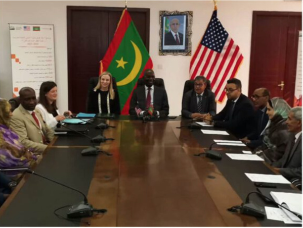 Signature d’un accord entre la Mauritanie et les États-Unis d’Amérique d’un montant de près d’un milliard d’ouguiyas