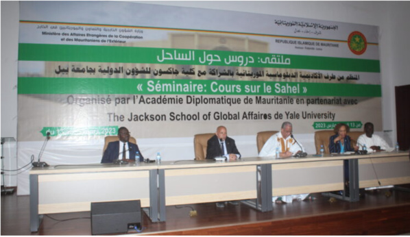 L’Académie diplomatique donne des cours sur le Sahel
