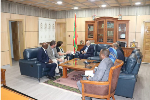 Le ministre de la Justice reçoit la présidente de l’organisation italienne « Terre des Hommes » Le ministre de la Justice reçoit la présidente de l’organisation italienne « Terre des Hommes »