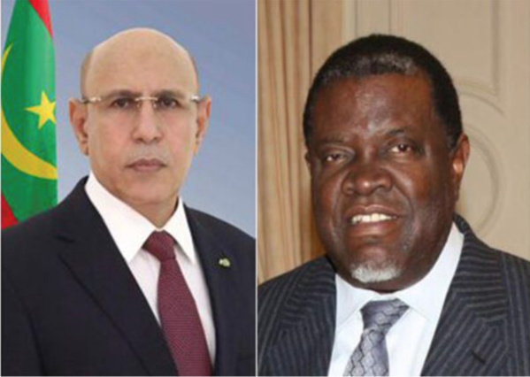 Le Président de la République félicite son homologue namibien