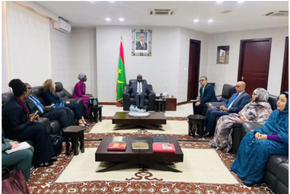 Le ministère des Affaires étrangères reçoit une responsable onusienne Le ministère des Affaires étrangères reçoit une responsable onusienne