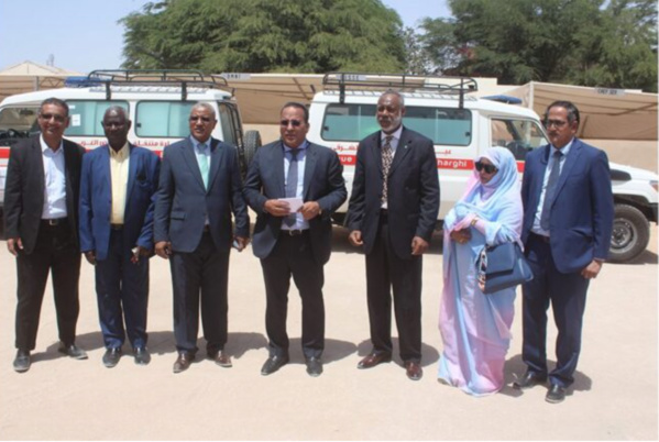 Le ministère de la Santé réceptionne du matériel médical et des ambulances Le ministère de la Santé réceptionne du matériel médical et des ambulances