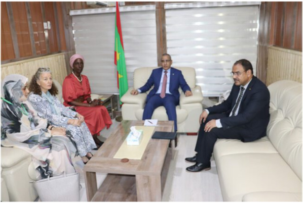 Le ministre de l’Intérieur reçoit une diplomate onusienne Le ministre de l’Intérieur reçoit une diplomate onusienne