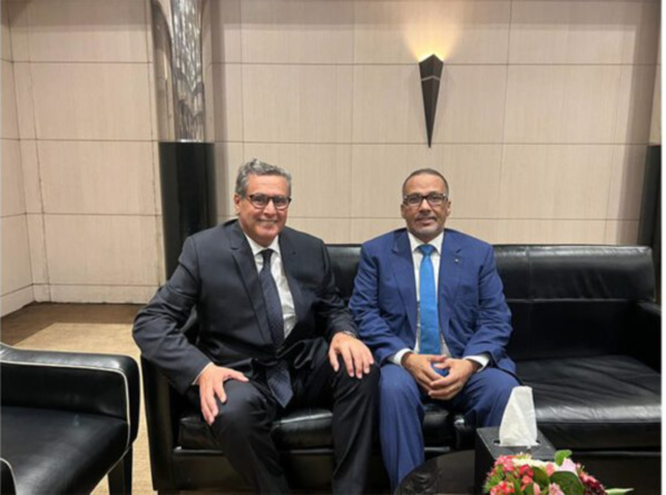 Le président du Patronat mauritanien s’entretient avec le Premier ministre marocain Le président du Patronat mauritanien s’entretient avec le Premier ministre marocain