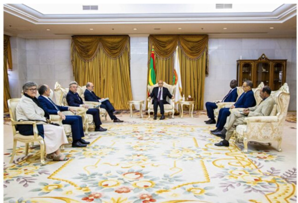 Le Président de la République reçoit en audience le directeur général de l’AFD Le Président de la République reçoit en audience le directeur général de l’AFD