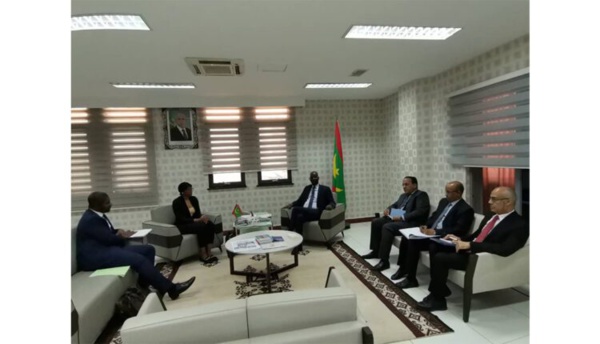 Le ministre des Affaires économiques reçoit une délégation onusienne Le ministre des Affaires économiques reçoit une délégation onusienne